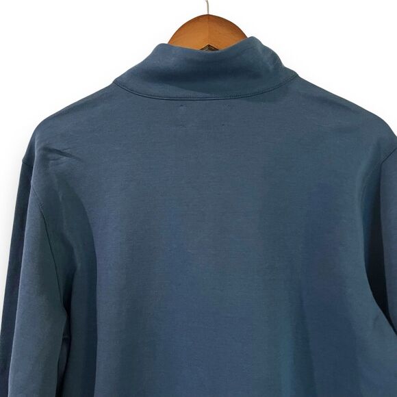 Bonobos Men's Size M Daily Grind Half Zip Pullover Night Sky Blue NWT $99 - Picture 8 of 8